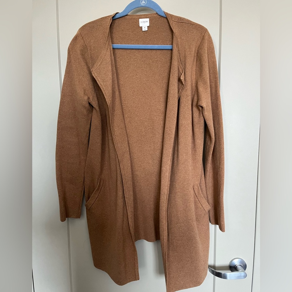 J. Crew Juliette Collarless Sweater-Blazer